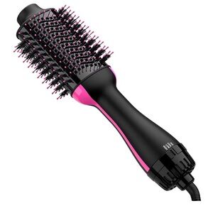 Black and Pink Hair Styling Brush
